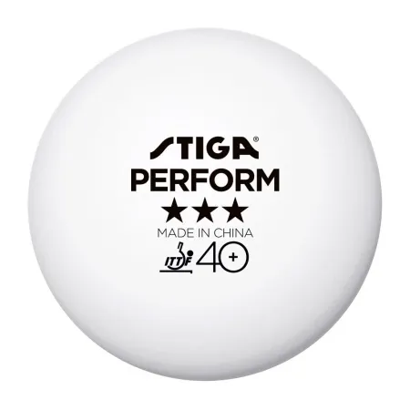 Мяч для наст. тенниса Stiga Perform 3***, 40+, 1113-2110-06, пластик, ITTF Appr., уп.6 шт, бел за 2&nbsp;121.60 ₽ купить в Пензе