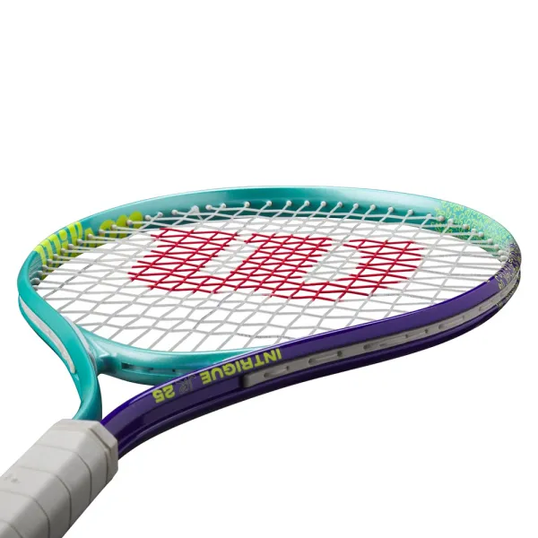 Ракетка б/т дет. Wilson Intrigue Jr 25, WR180310U, для детей 9-10лет, алюминий,со струн., бирюз-фиол за 5&nbsp;271.70 ₽ в Пензе