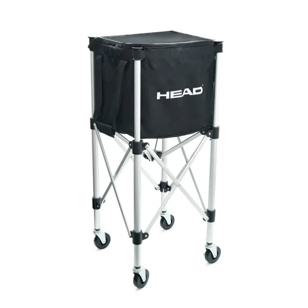 Корзина для теннисных мячей HEAD TT7003, на 125 мячей,с сумкой-переноской, складная, металл, черный за 6&nbsp;942.80 ₽ в Пензе