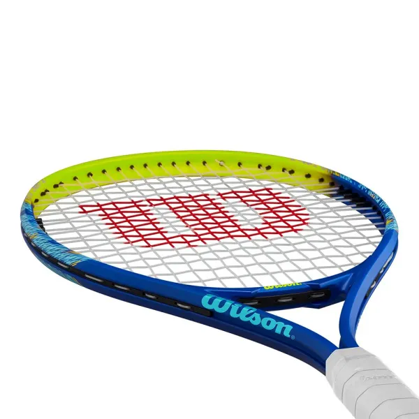 Ракетка б/т Wilson Impact Gr3, WR198910U3,для люб., алюминий, со струнами, сине-салатовый за 6&nbsp;358 ₽ в Пензе