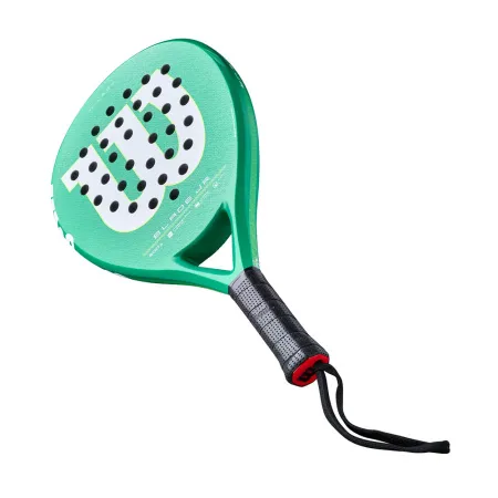 Ракетка для падела WILSON Blade Jr  V4 Padel, WR213811U0, для начин-х, стекловолокно, зеленый за 14&nbsp;934.50 ₽ купить в Пензе