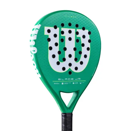 Ракетка для падела WILSON Blade Jr  V4 Padel, WR213811U0, для начин-х, стекловолокно, зеленый за 14&nbsp;934.50 ₽ купить в Пензе