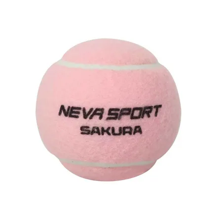 Мяч для падела NS Sakura, UAA2, уп.3 шт, сукно, нат.резина, розовый за 824.50 ₽ купить в Пензе