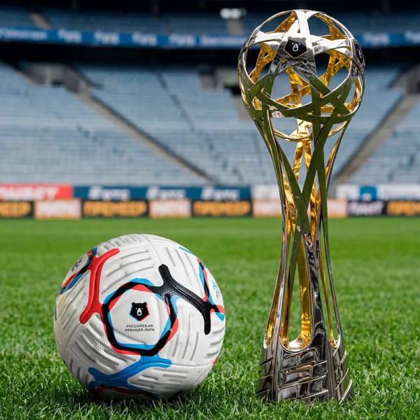 Мяч футб. KELME Russian Premier League, 7601QU5216-100, р.5, FIFA Pro, 10п, ПУ, термосш, бел-син-кр за 10&nbsp;672.60 ₽ в Пензе