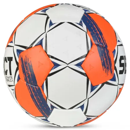 Мяч ганд. SELECT Ultimate Replica v25, 3572858745, р.3(Senior), ПУ,руч.сш, бел-оранж-т.син за 5&nbsp;373.70 ₽ купить в Пензе