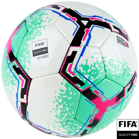 Мяч футзал. VISION SALA+, FIFA Quality Pro, FS324084 р.4, 32 п. PU, 4 подкл.сл, руч.сшив.,бело-зелен за 4&nbsp;943.60 ₽ купить в Пензе
