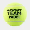 Мяч для падела Dunlop Team Padel, 601553, уп.3 шт, сукно, нат.резина,желтый за 1&nbsp;110.10 ₽ купить в Пензе