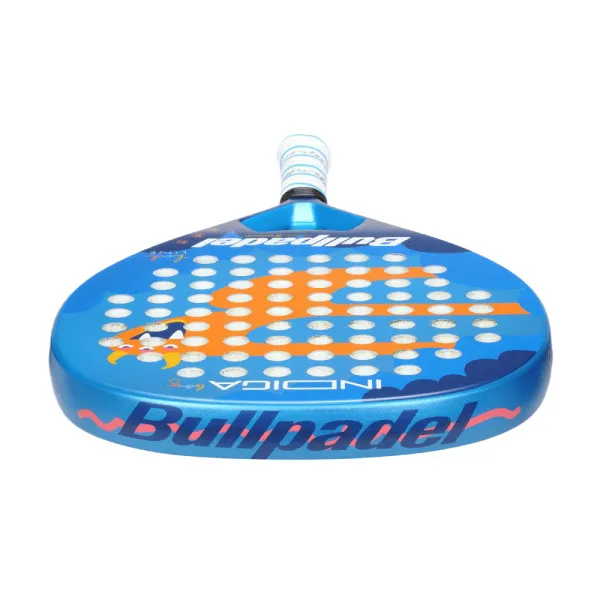 Ракетка для падела BULLPADEL Indiga Jr Boy 26, 494422, для начинающих, стекловолокно,сине-оранжевый за 10&nbsp;480.50 ₽ в Пензе