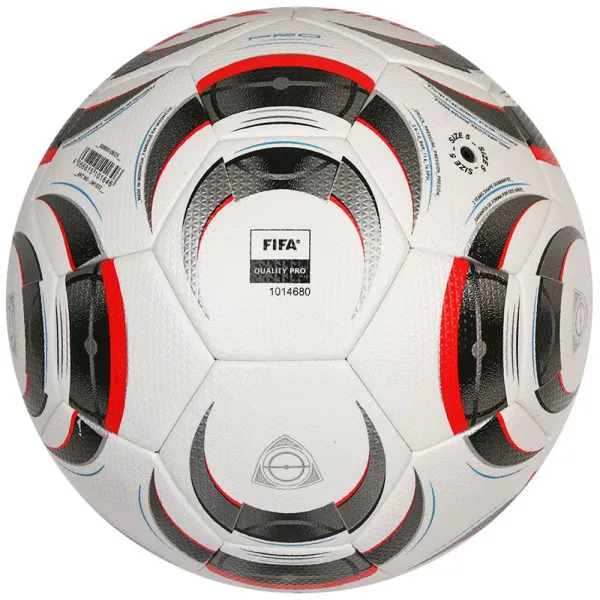 Мяч футб. ADIDAS Tiro Pro JW1533, р.5, FIFA Pro, 32 пан., ПУ, термосшивка, бело-серо-красный за 14&nbsp;133.80 ₽ в Пензе
