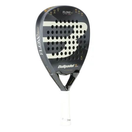 Ракетка для падела BULLPADEL Flow Legend, 494405, для профессионалов, стекловолокно,черно-белый за 31&nbsp;307.20 ₽ купить в Пензе