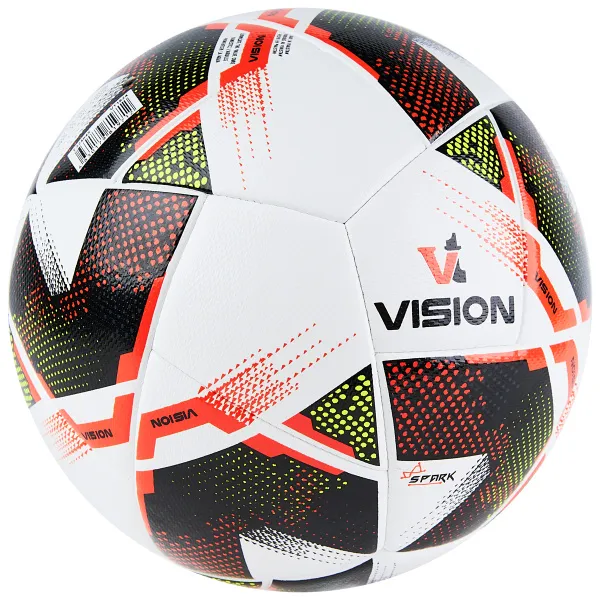 Мяч футб. VISION Spark, F324045, р.5, FIFA Basiс, 24 пан,ПУ,2 подкл.слой,гибрид.сшив,бело-мультикол за 2&nbsp;279.70 ₽ в Пензе