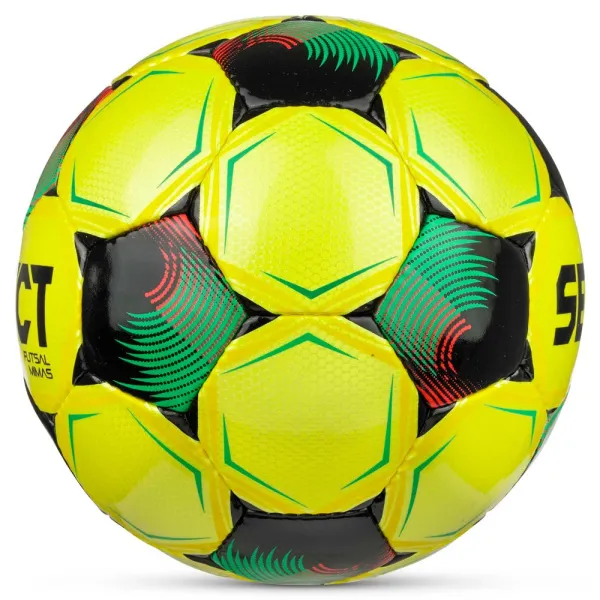 Мяч футзал. SELECT Futsal Mimas V26, 1053471007, р.4,FIFA Basic, 32п, ПУ, руч.сш, желто-зелено-черн. за 6&nbsp;113.20 ₽ в Пензе