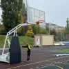 Баскетбольная стойка мобильная складная на пружинах вынос 2,25 м c противовесом ZAVODSPORTA за 530&nbsp;660 ₽ купить в Пензе