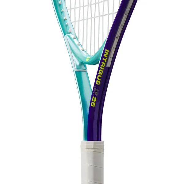 Ракетка б/т дет. Wilson Intrigue Jr 25, WR180310U, для детей 9-10лет, алюминий,со струн., бирюз-фиол за 5&nbsp;271.70 ₽ в Пензе