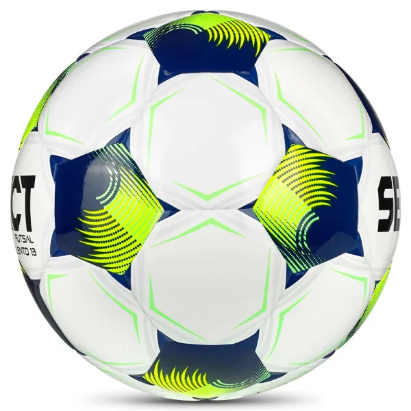 Мяч футзал. SELECT Futsal Talento 13 V26, 1062471015, р.3, 32п, ТПУ, гибр.сш, бело-сине-желтый за 4&nbsp;355.40 ₽ в Пензе