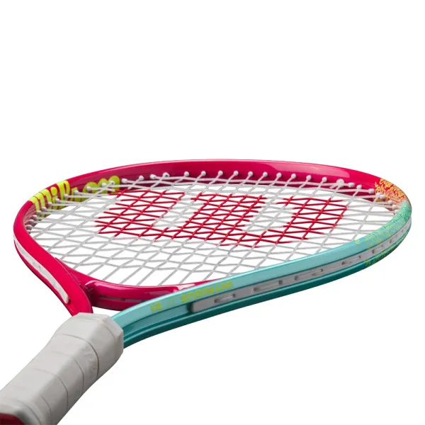 Ракетка б/т дет. Wilson Intrigue Jr 21, WR180510U, для дет.5-6лет, алюминий,со струн.,розово-бирюзов за 5&nbsp;271.70 ₽ в Пензе