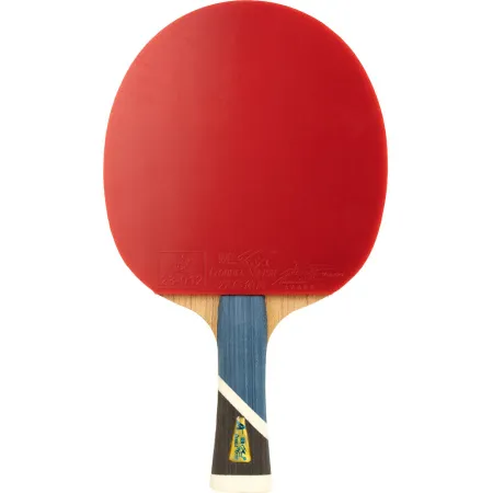 Ракетка для н/т DOUBLE FISH 5A+C, для продвин, ITTF Appr, накл. 2,1 мм, конич. ручка+ 2 мяча V40+мм за 2&nbsp;779.50 ₽ купить в Пензе