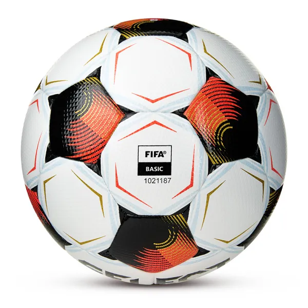 Мяч футб. SELECT Numero 10 V26, 0574071002, р.4, FIFA Basic, 32п, ПУ, гибр.сш, бело-черно-оранжевый за 8&nbsp;404.80 ₽ в Пензе