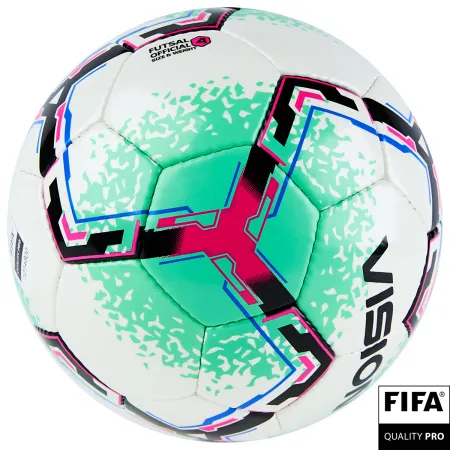 Мяч футзал. VISION SALA+, FIFA Quality Pro, FS324084 р.4, 32 п. PU, 4 подкл.сл, руч.сшив.,бело-зелен за 4&nbsp;943.60 ₽ купить в Пензе