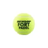 Мяч для падела Dunlop Fort Padel, 601555, уп.3 шт, FIP, сукно, нат.резина,желтый за 1&nbsp;135.60 ₽ купить в Пензе