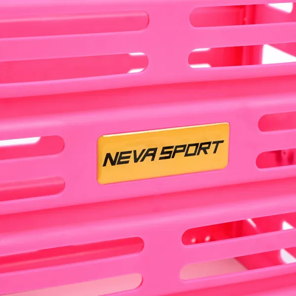 Корзина для теннисных мячей NEVA SPORT, UEA1_P, на 75 мячей, пластик, розовый за 5&nbsp;778.30 ₽ в Пензе