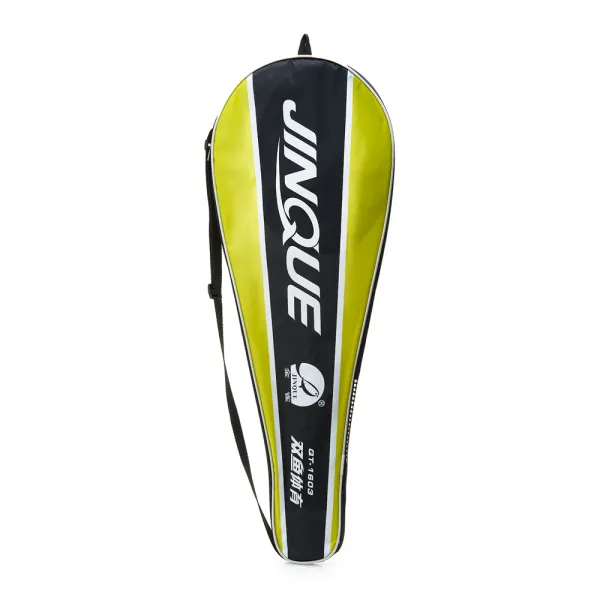 Ракетка для бадм. DOUBLE FISH JINQUE QT-1603, для продвинутых,графит со струнам,литой,черный за 3&nbsp;583.60 ₽ в Пензе