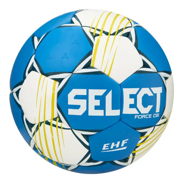 Мяч ганд. SELECT HB FORCE DB V25, 1622858205, Senior (р.3), EHF Appr,ПУ, гибр.сш., сине-белый за 8&nbsp;438.80 ₽ в Пензе