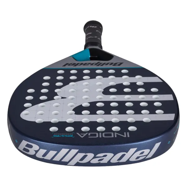 Ракетка для падела BULLPADEL Indiga Power 26, 494416, для начинающих, стекловолокно, темносине-серый за 14&nbsp;672.70 ₽ в Пензе