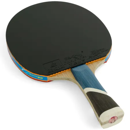 Ракетка для н/т DOUBLE FISH 5A+C, для продвин, ITTF Appr, накл. 2,1 мм, конич. ручка+ 2 мяча V40+мм за 2&nbsp;779.50 ₽ купить в Пензе