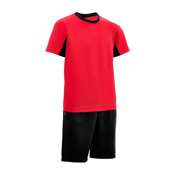 Форма футб. игровая TORRES Classic Junior, FJ-1011-042-140, рост 140 см, полиэстер, красно-черный за 1&nbsp;575.90 ₽ в Пензе