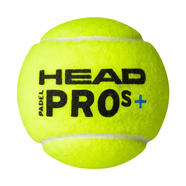Мяч для падела HEAD Padel Pro S+, 540303, уп.3 шт, FIP Approved, войлок,нат.резина,желтый за 933.30 ₽ в Пензе
