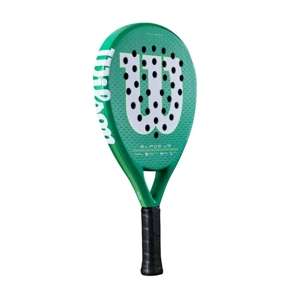 Ракетка для падела WILSON Blade Jr  V4 Padel, WR213811U0, для начин-х, стекловолокно, зеленый за 14&nbsp;934.50 ₽ в Пензе