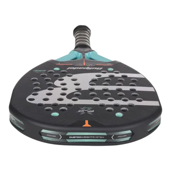 Ракетка для падела BULLPADEL Xplo Comfortl 27, 497245,для продв.игр., стекловолокно, карбон, черн. за 37&nbsp;422.10 ₽ в Пензе