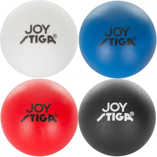 Мяч для наст. тенниса Stiga Joy, 1110-5240-04, диам. 40+мм, пластик, упак. 4 шт, мультиколор за 1&nbsp;286.90 ₽ в Пензе