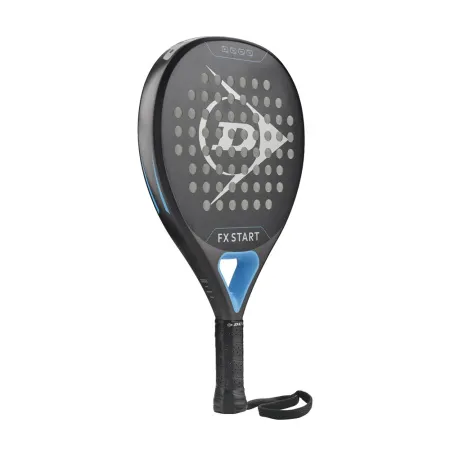Ракетка для падела Dunlop FX Start, 10370737, для начинающих, гибрид, графит, черно-синий за 13&nbsp;175 ₽ купить в Пензе