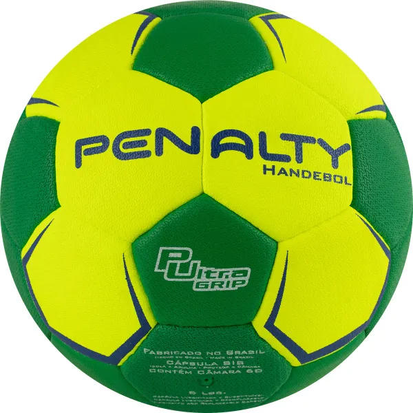 СЦ*Мяч ганд. PENALTY HANDEBOL SUECIA H2L ULTRA GRIP FEMININO, 5115615300-U,р.2,PU,руч.с,жел-зел за 3&nbsp;512.20 ₽ в Пензе