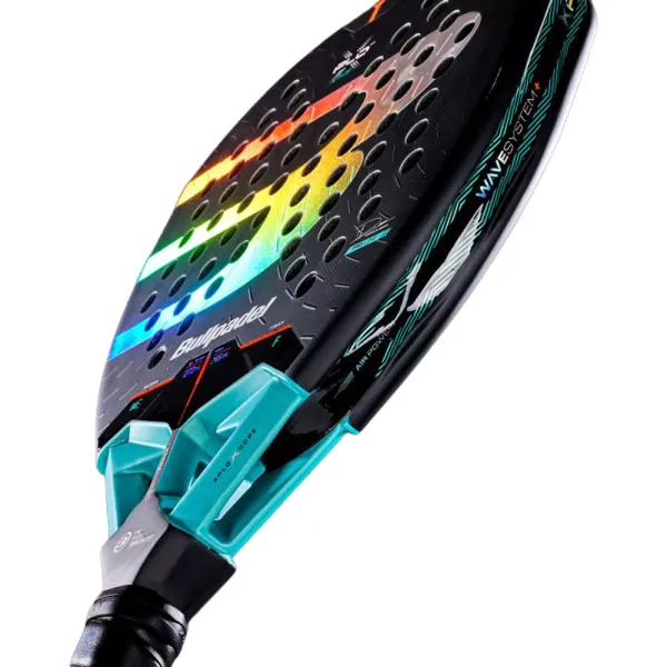 Ракетка для падела BULLPADEL Xplo Comfortl 27, 497245,для продв.игр., стекловолокно, карбон, черн. за 37&nbsp;422.10 ₽ в Пензе