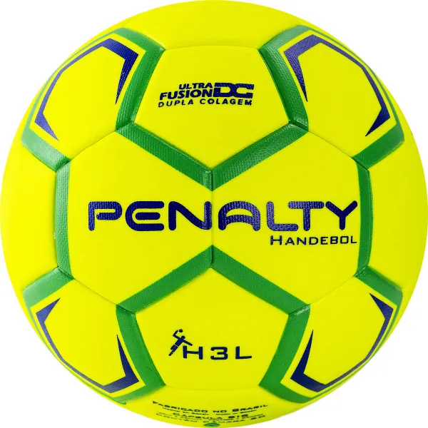 Мяч ганд. PENALTY HANDEBOL H3L ULTRA FUSION X, 5203632600-U, р.3, PU, термосшивка, жел за 3&nbsp;187.50 ₽ в Пензе