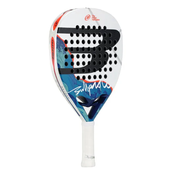 Ракетка для падела BULLPADEL Ionic Power 26, 494411, для продв. игроков, стекловолокно, сине-белый за 28&nbsp;944.20 ₽ в Пензе