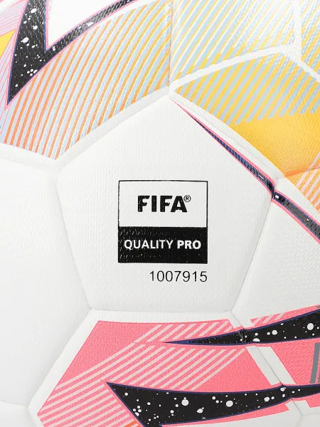 Мяч футзал PUMA Futsal 1, 08376301, р.4, FIFA Quality Pro, 32пан, ПУ, терм.сш, бело-розовый за 6&nbsp;502.50 ₽ в Пензе