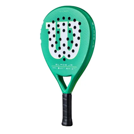 Ракетка для падела WILSON Blade Jr  V4 Padel, WR213811U0, для начин-х, стекловолокно, зеленый за 14&nbsp;934.50 ₽ купить в Пензе