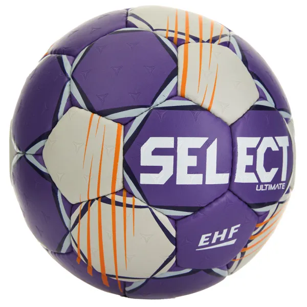 Мяч ганд. SELECT Ultimate Official EHF V24, 1612858999, Senior(р.3), EHF Appr, ПУ, руч.сш, фиол-сер за 15&nbsp;504 ₽ в Пензе