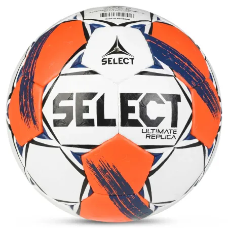 Мяч ганд. SELECT Ultimate Replica v25, 3572858745, р.3(Senior), ПУ,руч.сш, бел-оранж-т.син за 5&nbsp;373.70 ₽ купить в Пензе