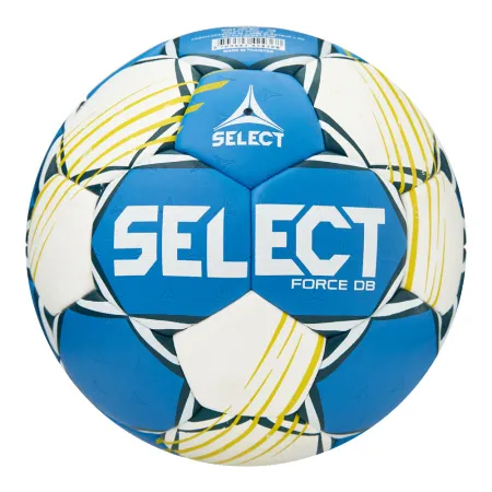 Мяч ганд. SELECT HB FORCE DB V25, 1622858205, Senior (р.3), EHF Appr,ПУ, гибр.сш., сине-белый за 8&nbsp;438.80 ₽ купить в Пензе