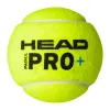 Мяч для падела HEAD Padel Pro+, 540203, уп.3 шт, FIP Approved, войлок,нат.резина,желтый за 933.30 ₽ купить в Пензе