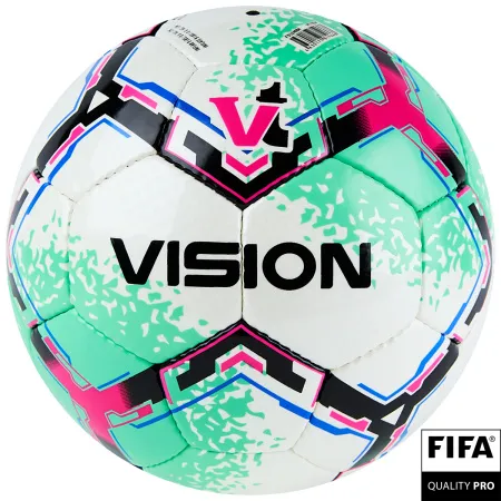 Мяч футзал. VISION SALA+, FIFA Quality Pro, FS324084 р.4, 32 п. PU, 4 подкл.сл, руч.сшив.,бело-зелен за 4&nbsp;943.60 ₽ купить в Пензе